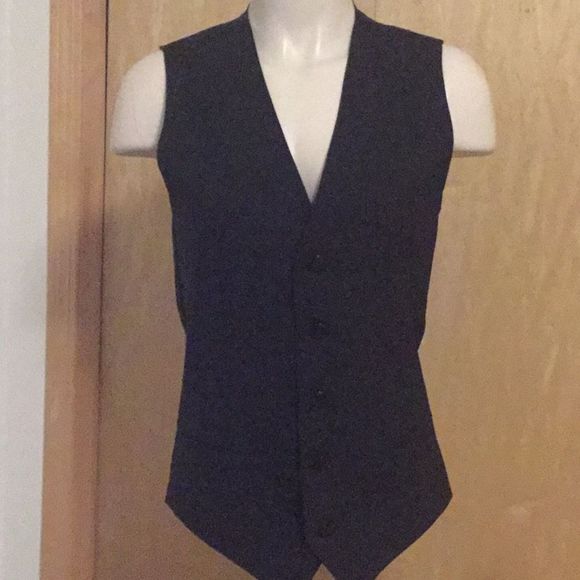Dolce & Gabbana Gray Wool Silk Waistcoat Vest - Picture 2 of 13